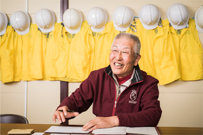 工事が間もなく完了いたしますが、ご感想をお聞かせください。